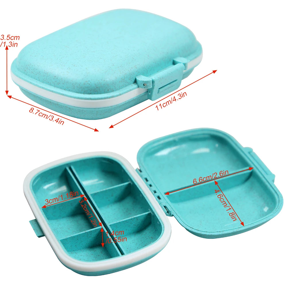Daily Pill Organizer – Compact & Travel Friendly