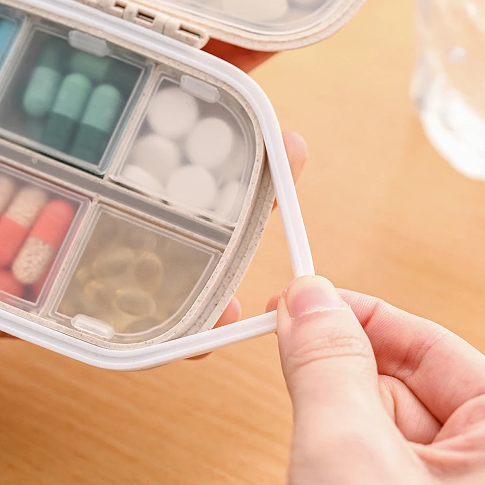 Daily Pill Organizer – Compact & Travel Friendly