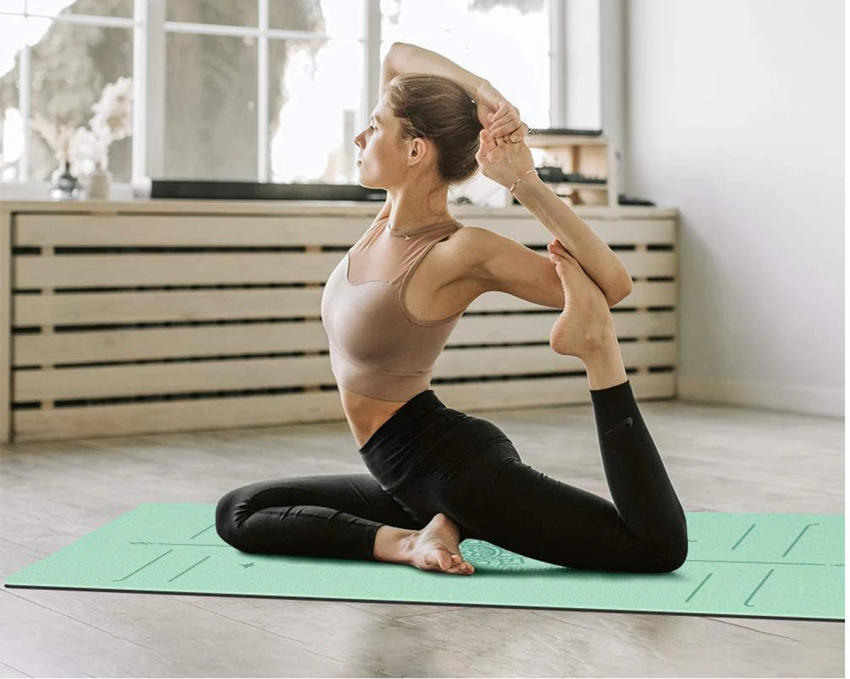 TPE Yoga Mat – 6mm Non-Slip