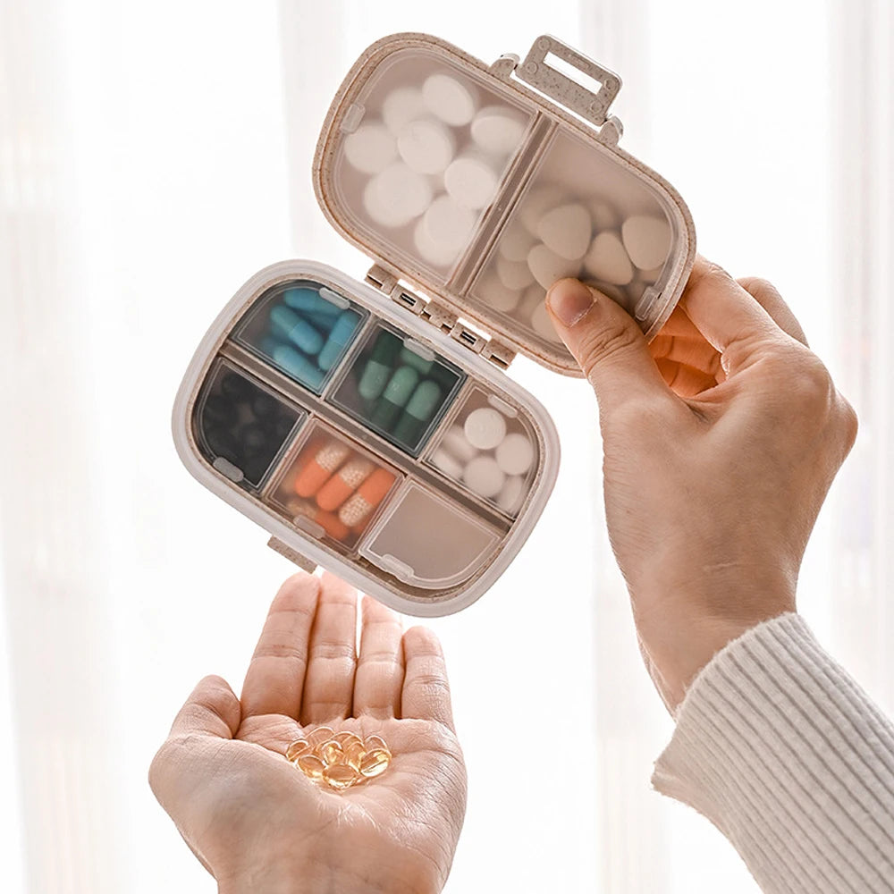 Daily Pill Organizer – Compact & Travel Friendly