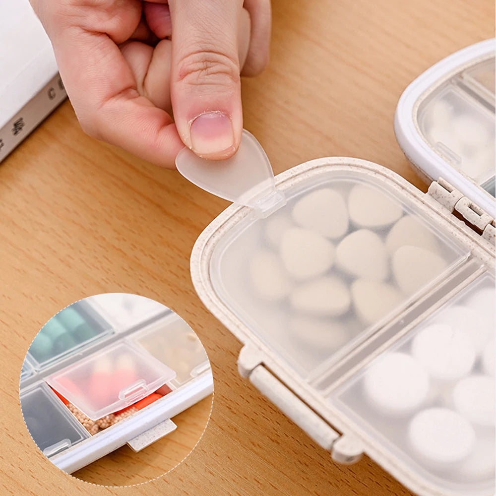 Daily Pill Organizer – Compact & Travel Friendly